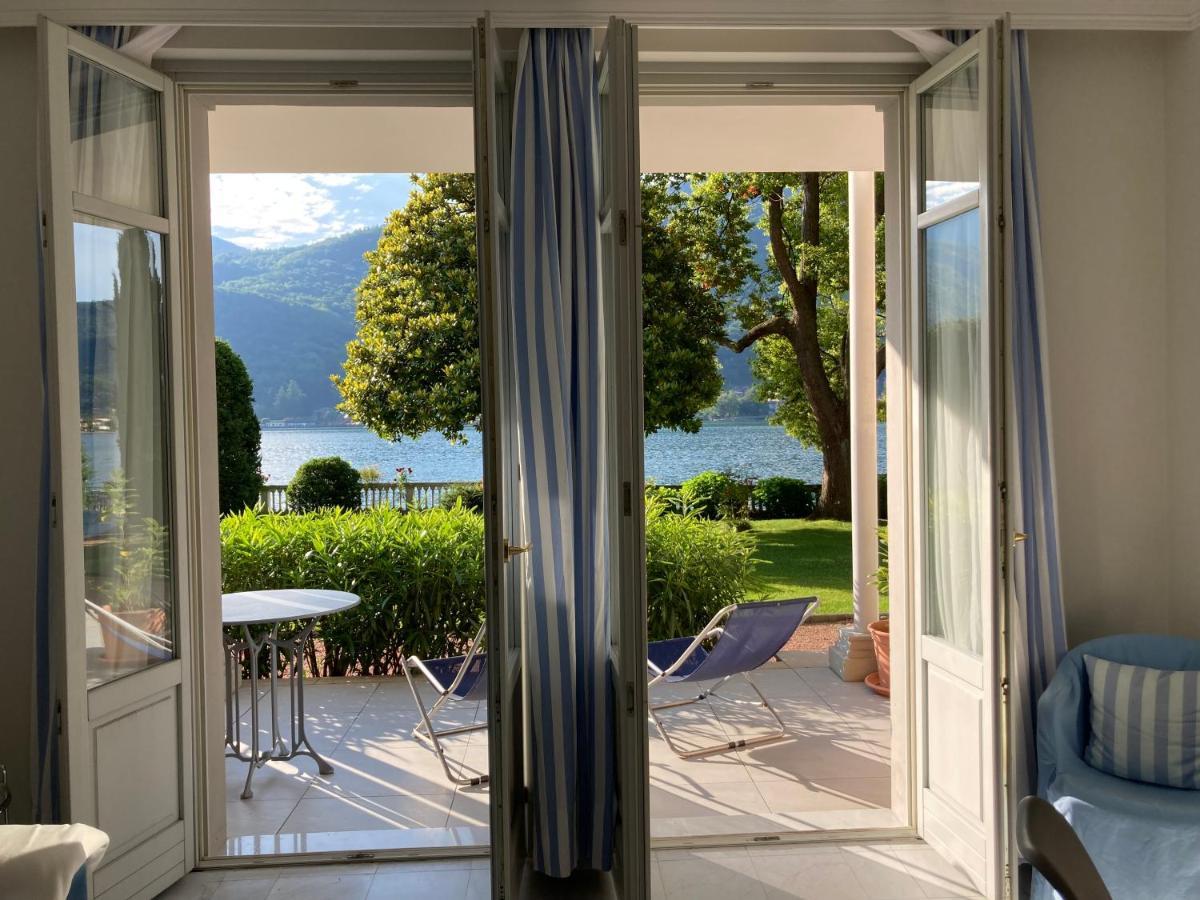 Ville Lago Lugano Porto Ceresio Exterior photo