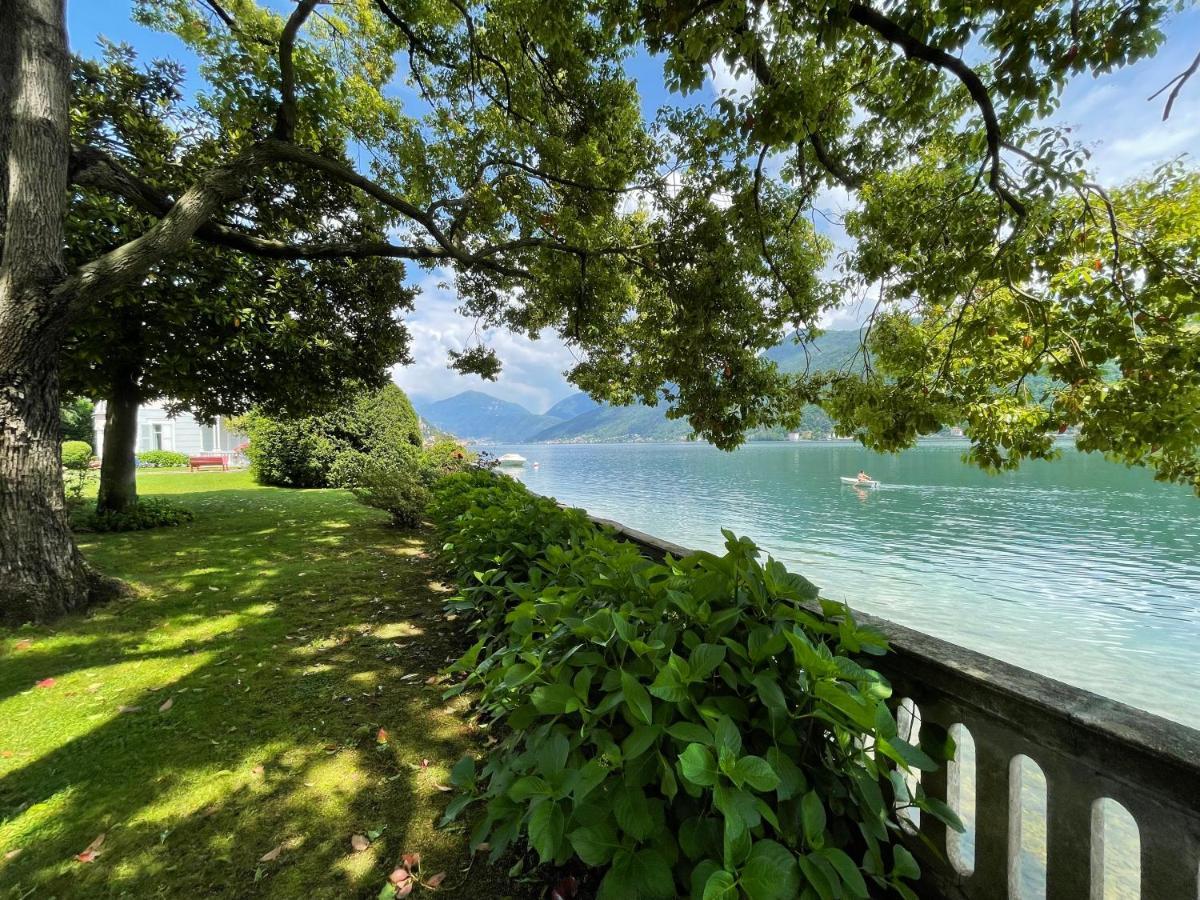 Ville Lago Lugano Porto Ceresio Exterior photo